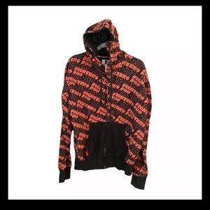 FOO FIGHTERS Zip Up Hoodie Echoes Silence Patience Grace Mens XL